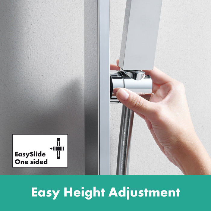 hansgrohe Pulsify E Wallbar Set 100 3-Jet 24", 1.75 GPM, chrome - view 5