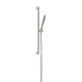 hansgrohe Pulsify S Wallbar Set 100 1-Jet 24", 2.5 GPM, brushed nickel
