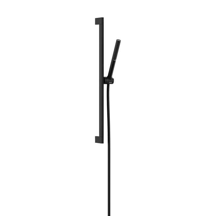 hansgrohe Pulsify S Wallbar Set 100 3-Jet 24", 1.75 GPM, matte black