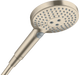hansgrohe Raindance Select S Handshower 120 3-Jet PowderRain, 1.75 GPM, brushed nickel