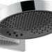 hansgrohe Rainfinity Showerhead 250 3-Jet with Wall Connector Trim, 1.75 GPM, brushed nickel