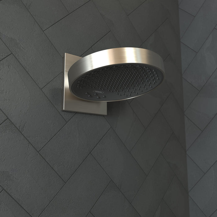 hansgrohe Rainfinity Showerhead 250 3-Jet with Wall Connector Trim, 1.75 GPM, brushed nickel - view 2
