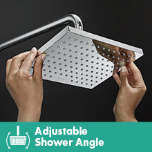 hansgrohe Vernis Blend Showerhead 230 1-Jet, 2.5 GPM, chrome - view 5