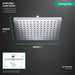 hansgrohe Vernis Blend Showerhead 230 1-Jet, 1.75 GPM, brushed nickel - view 2