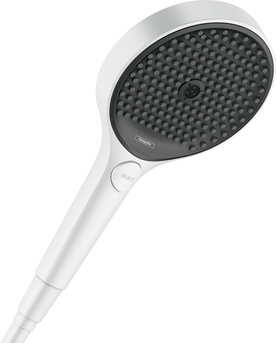 hansgrohe Rainfinity Handshower 130 3-Jet, 1.75 GPM, matte white