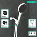 hansgrohe Rainfinity Handshower 130 3-Jet, 1.75 GPM, matte white - view 3