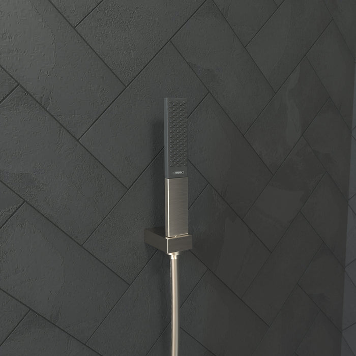 hansgrohe Rainfinity Baton Handshower 100 1-Jet, 2.5 GPM, brushed nickel - view 2