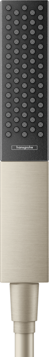 hansgrohe Rainfinity Baton Handshower 100 1-Jet, 1.75 GPM, brushed nickel