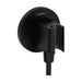 hansgrohe FixFit S Wall Outlet with Handshower Holder, matte black