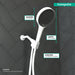 hansgrohe Rainfinity Handshower Set 130 3-Jet, 2.5 GPM, matte white - view 4