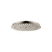 hansgrohe Raindance Classic Showerhead 240 1-Jet PowderRain, 2.5 GPM, brushed nickel
