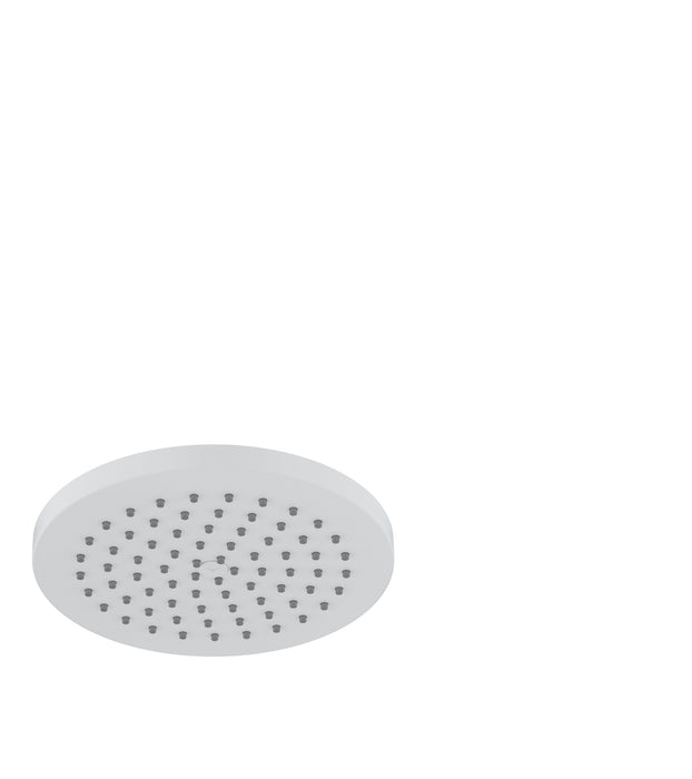 hansgrohe Raindance S Showerhead 180 1-Jet PowderRain, 2.5 GPM, matte white