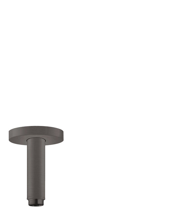 hansgrohe Raindance E Extension Pipe for Ceiling Mount, brushed black chrome