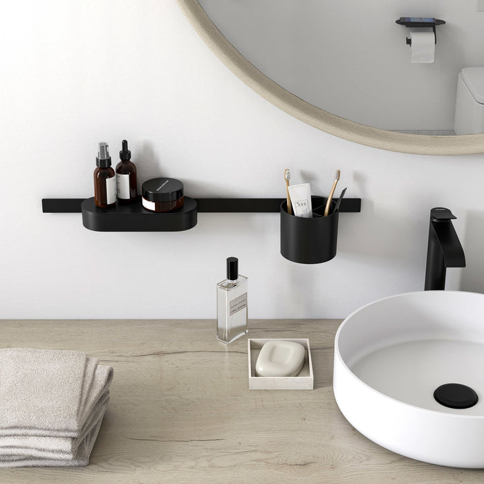 hansgrohe WallStoris Tumbler, matte black - view 4