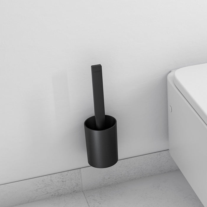 hansgrohe WallStoris Toilet Brush Holder, matte black - view 2