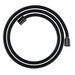 hansgrohe DesignFlex Textile Handshower Hose, 63", brushed black chrome