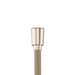 hansgrohe DesignFlex Textile Handshower Hose, 63", brushed bronze - view 2