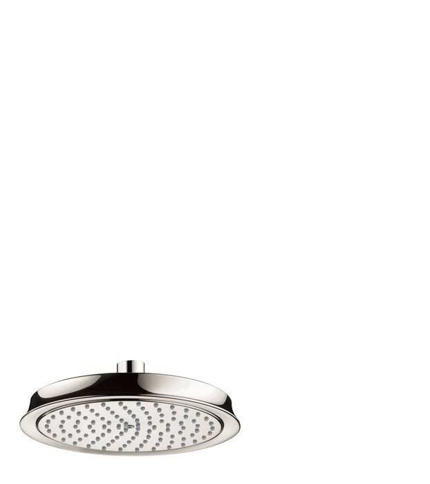 hansgrohe Raindance Classic Showerhead 180 1-Jet, 2.5 GPM, polished nickel
