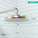 hansgrohe Raindance Classic Showerhead 180 1-Jet, 2.5 GPM, polished nickel - view 4