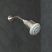 hansgrohe Clubmaster Showerhead 3-Jet, 2.5 GPM, brushed nickel - view 2
