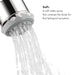 hansgrohe Clubmaster Showerhead 3-Jet, 2.5 GPM, brushed nickel - view 4