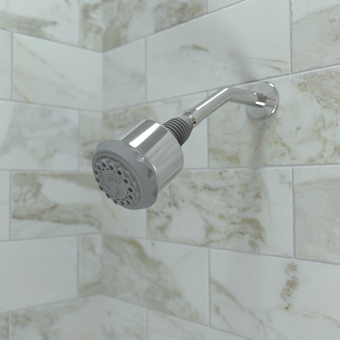 hansgrohe Clubmaster Showerhead 3-Jet, 2.5 GPM, chrome - view 2