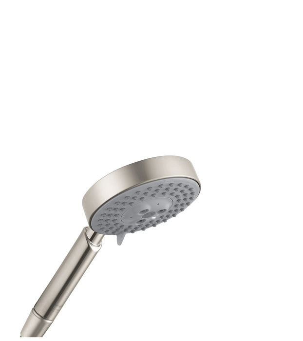 hansgrohe Raindance S Handshower 100 3-Jet, 2.5 GPM, brushed nickel