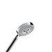 hansgrohe Raindance S Handshower 100 3-Jet, 2.5 GPM, chrome