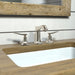 hansgrohe Metris C Widespread Faucet 100 with Pop-Up Drain, 1.2 GPM, polished nickel - view 2