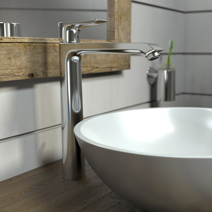 hansgrohe Metris Single-Hole Faucet 260 with Pop-Up Drain, 1.2 GPM, chrome - view 2