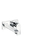 hansgrohe Metris Wall-Mounted Single-Handle Faucet Trim, 1.2 GPM, chrome