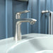 hansgrohe Metris Single-Hole Faucet 110 with Pop-Up Drain, 0.5 GPM, brushed nickel - view 2