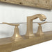 hansgrohe Metropol Classic Widespread Faucet 110 with Lever Handles and Pop-Up Drain, 1.2 GPM, brushed bronze - view 2