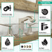 hansgrohe Metropol Classic Widespread Faucet 110 with Lever Handles and Pop-Up Drain, 1.2 GPM, polished nickel - view 3