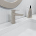 hansgrohe Metropol Single-Hole Faucet 110 with Lever Handle and Pop-Up Drain, 1.2 GPM, brushed nickel - view 2