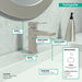 hansgrohe Metropol Single-Hole Faucet 110 with Lever Handle and Pop-Up Drain, 1.2 GPM, brushed nickel - view 4