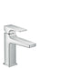 hansgrohe Metropol Single-Hole Faucet 110 with Lever Handle and Pop-Up Drain, 1.2 GPM, chrome