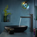 hansgrohe Metropol Single-Hole Faucet 260 with Lever Handle, 1.2 GPM, brushed black chrome - view 2