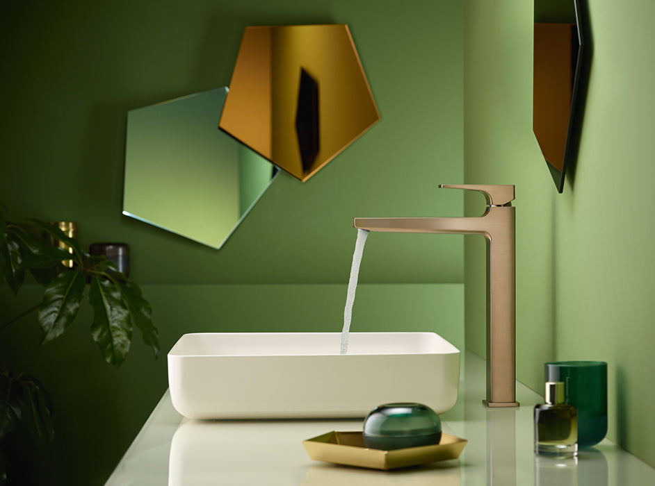 hansgrohe Metropol Single-Hole Faucet 260 with Lever Handle, 1.2 GPM, brushed bronze - view 2
