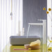 hansgrohe Metropol Single-Hole Faucet 260 with Lever Handle, 1.2 GPM, matte white - view 3