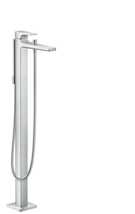 hansgrohe Metropol Freestanding Tub Filler Trim with Lever Handle and 1.75 GPM Handshower