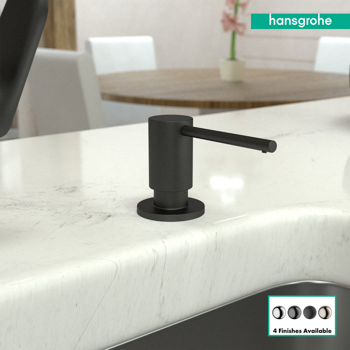 hansgrohe Focus Soap Dispenser, matte black - view 3