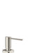 hansgrohe Metris Soap Dispenser, stainless steel optic