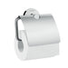 hansgrohe Logis Universal Toilet Paper Holder with Cover, chrome