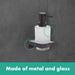hansgrohe AddStoris Liquid soap dispenser, brushed black chrome - view 2