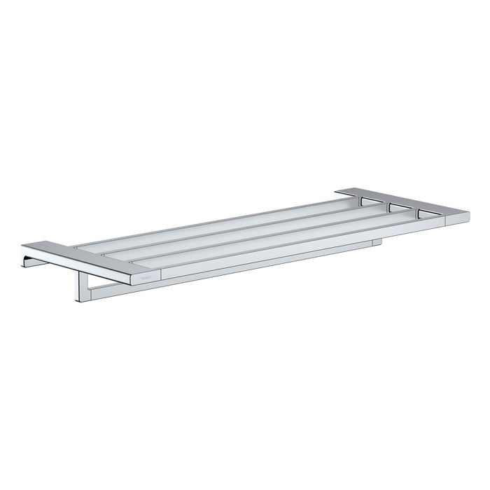 hansgrohe AddStoris Towel Rack with Towel Bar, chrome