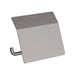 hansgrohe AddStoris Toilet Paper Holder with Cover, brushed black chrome