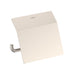 hansgrohe AddStoris Toilet Paper Holder with Cover, brushed nickel