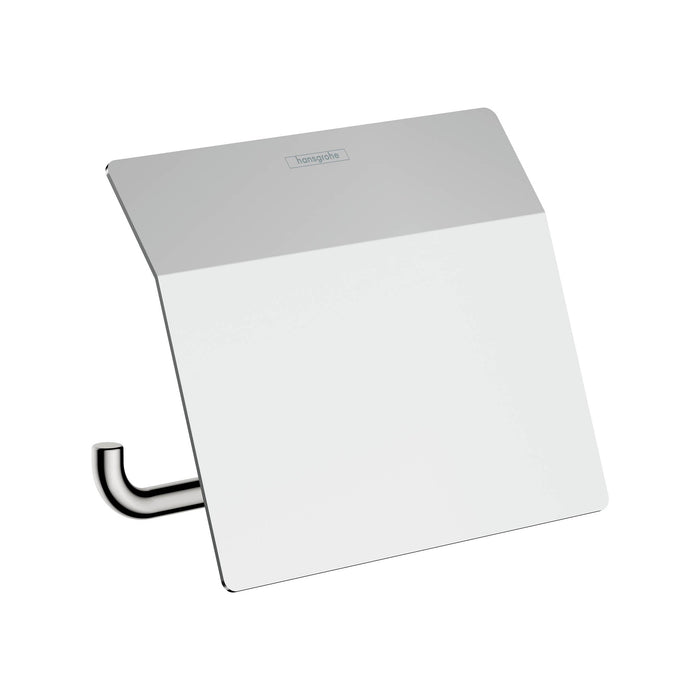 hansgrohe AddStoris Toilet Paper Holder with Cover, chrome