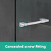 hansgrohe AddStoris Shower door handle, brushed black chrome - view 2
